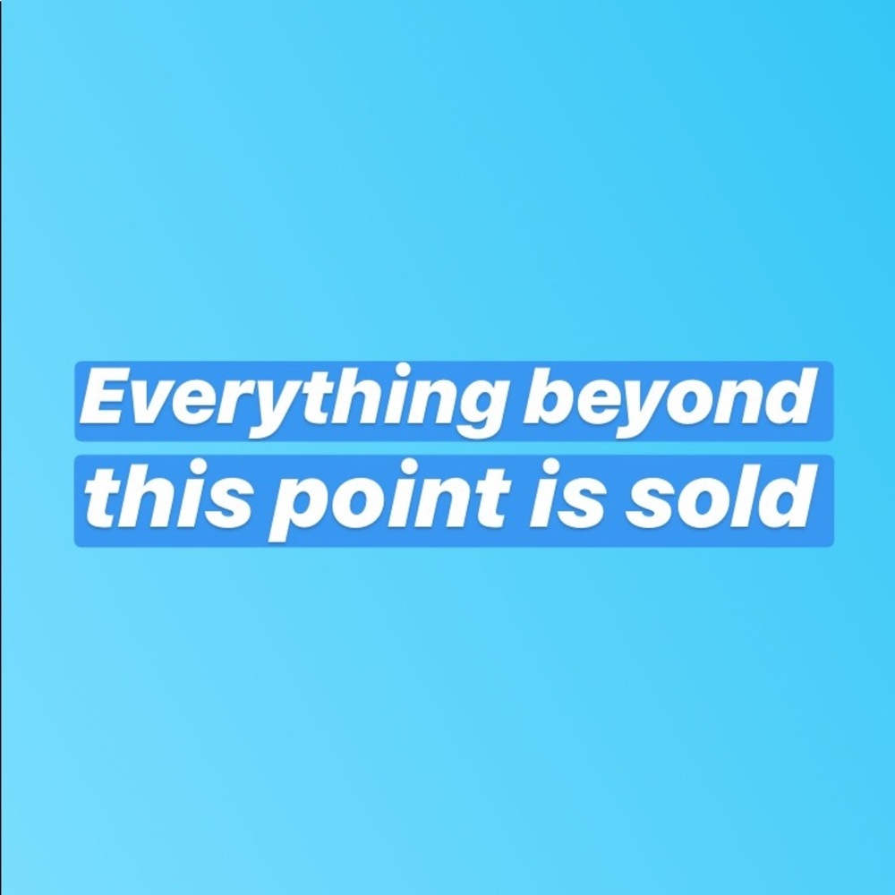 Not for sale